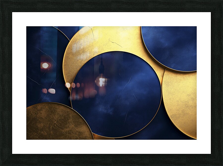GEOMETRIC 37 Picture Frame print