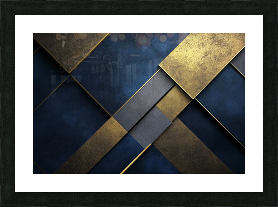 GEOMETRIC 41 Picture Frame print