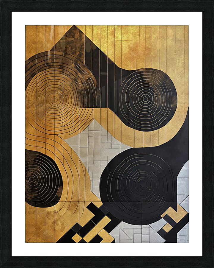 GEOMETRIC 43 Picture Frame print