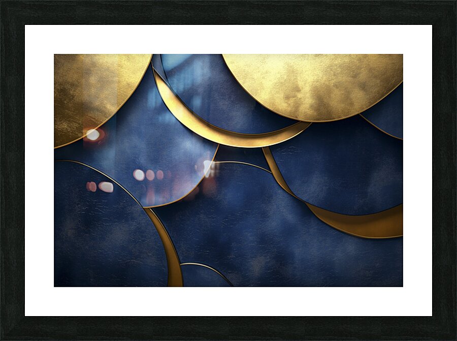 GEOMETRIC 44 Picture Frame print