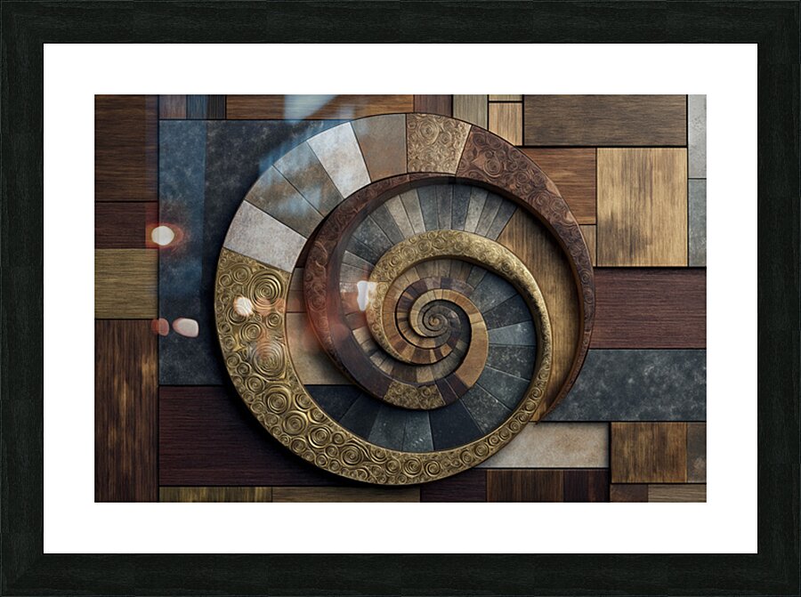 GEOMETRIC 47 Picture Frame print
