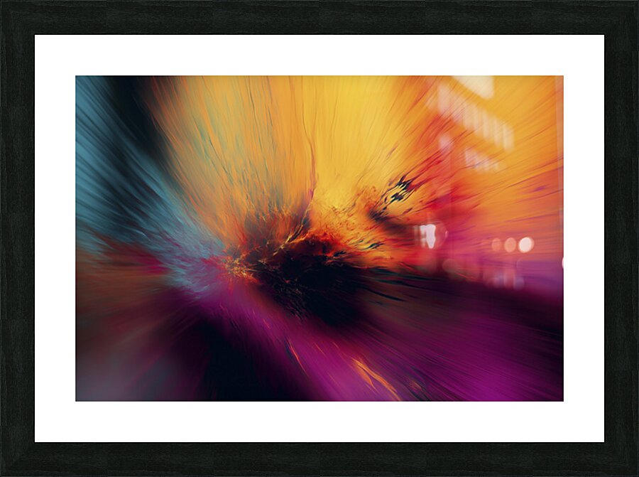 MODERN ABSTRACT 3 Picture Frame print