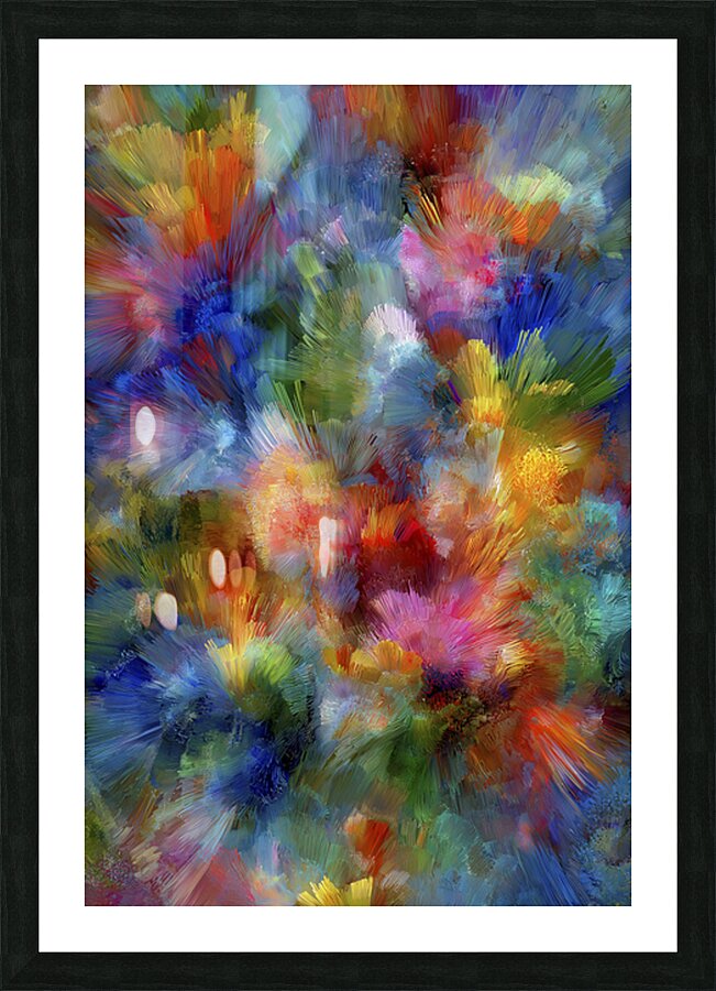 MODERN ABSTRACT 9 Picture Frame print