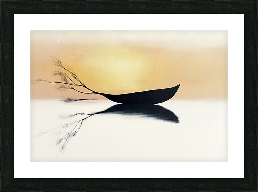MODERN NEUTRAL 5 Picture Frame print