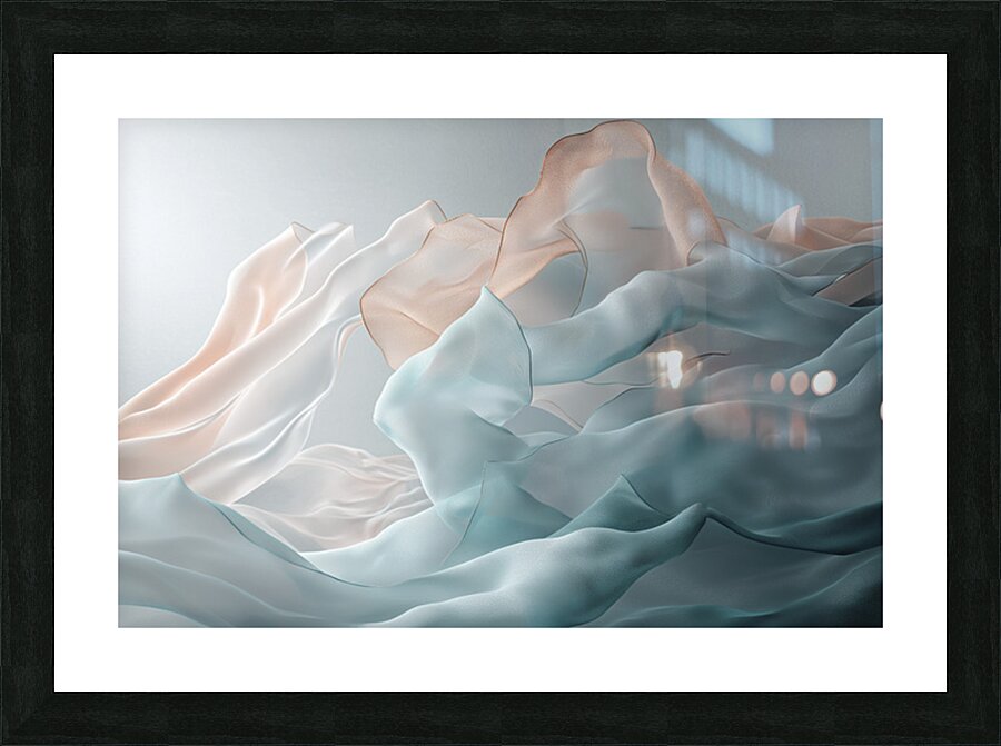 MODERN NEUTRAL 6 Picture Frame print