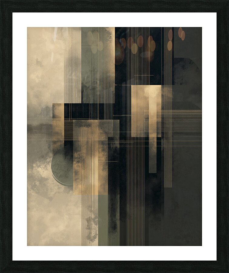 MODERN NEUTRAL 22 Picture Frame print