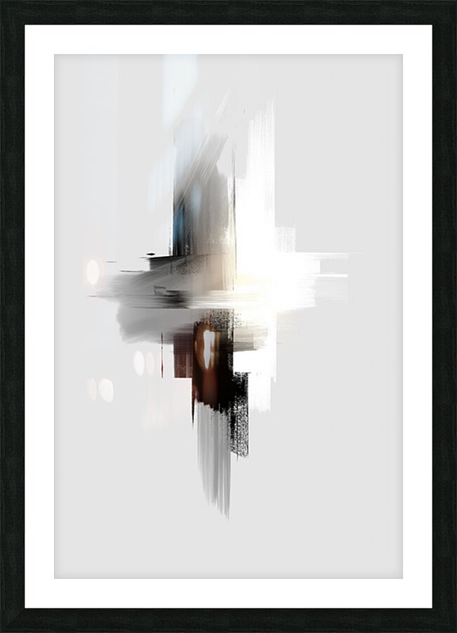 MODERN NEUTRAL 33 Picture Frame print