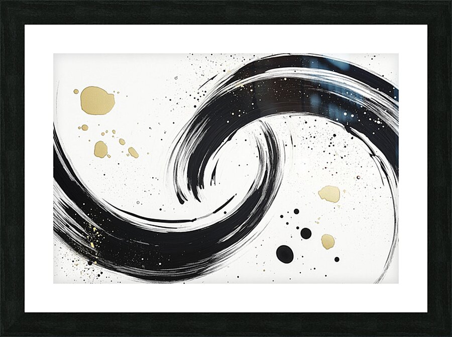 MODERN NEUTRAL 62 Picture Frame print