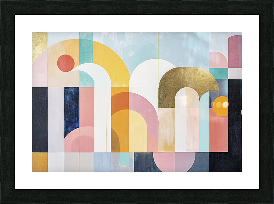 MODERN NEUTRAL 74 Picture Frame print