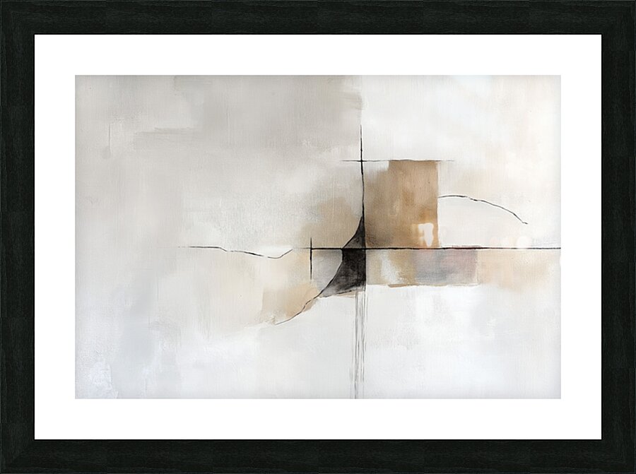 MODERN NEUTRAL 75 Picture Frame print