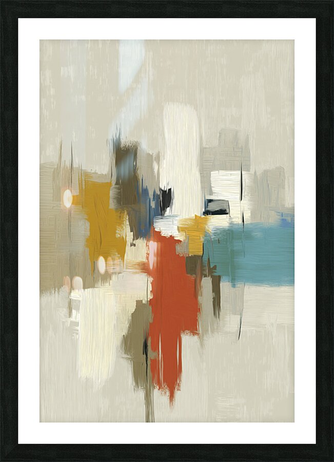 MODERN NEUTRAL 42 Picture Frame print