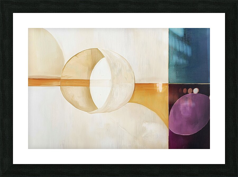 MODERN NEUTRAL 55 Picture Frame print