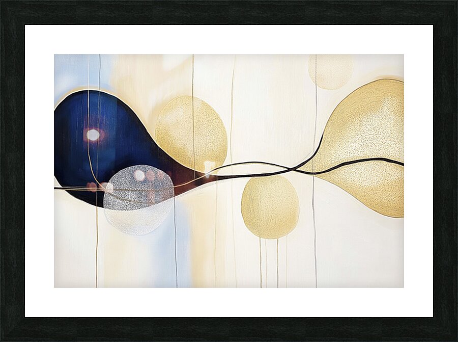MODERN NEUTRAL 60 Picture Frame print