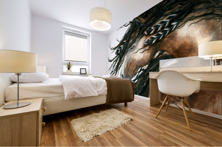 Wind Song Horse Mural print
