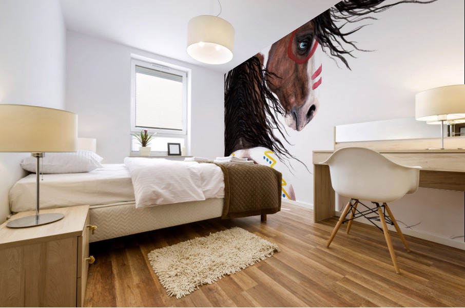 War Pony Mural print