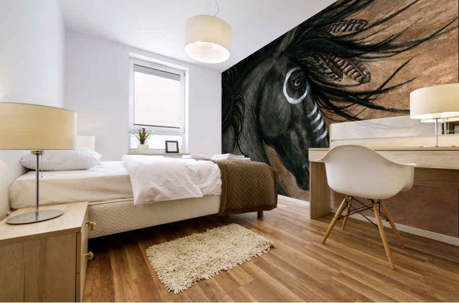 Dark Horse  Mural print