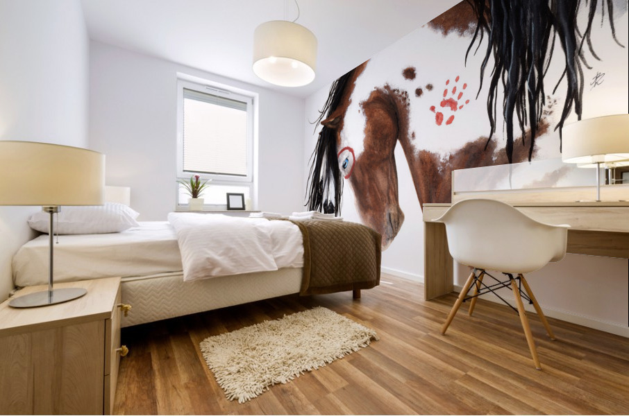 Paint Horse Mural print