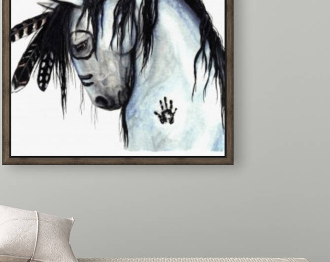 Grey Horse by AmyLyn Bihrle