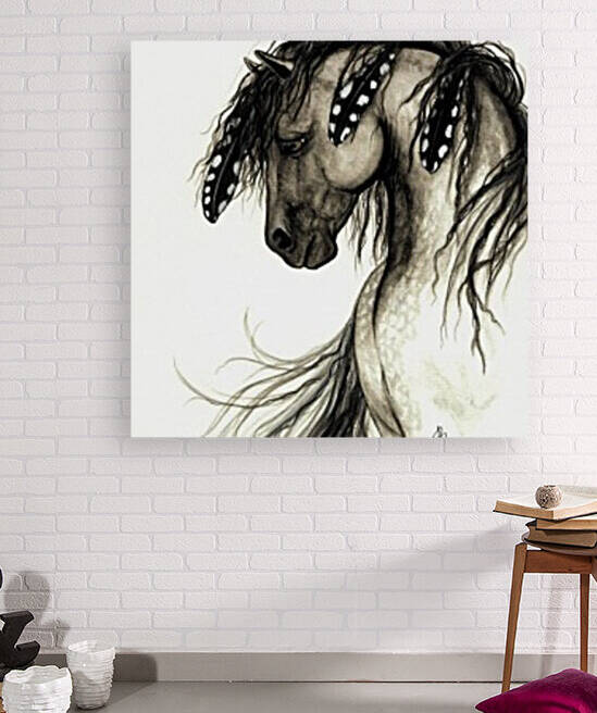 Dappled Grey Horse by AmyLyn Bihrle