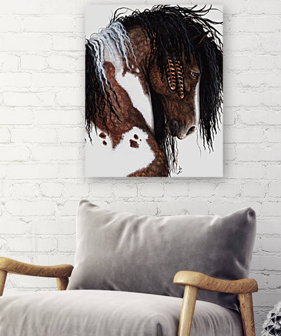 Gypsy Curly Horse by AmyLyn Bihrle