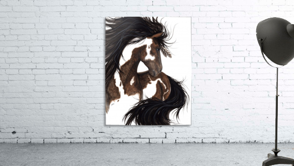 Pinto Horse Wall Preview