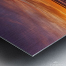 Sunset Over Ocean Beach Metal print
