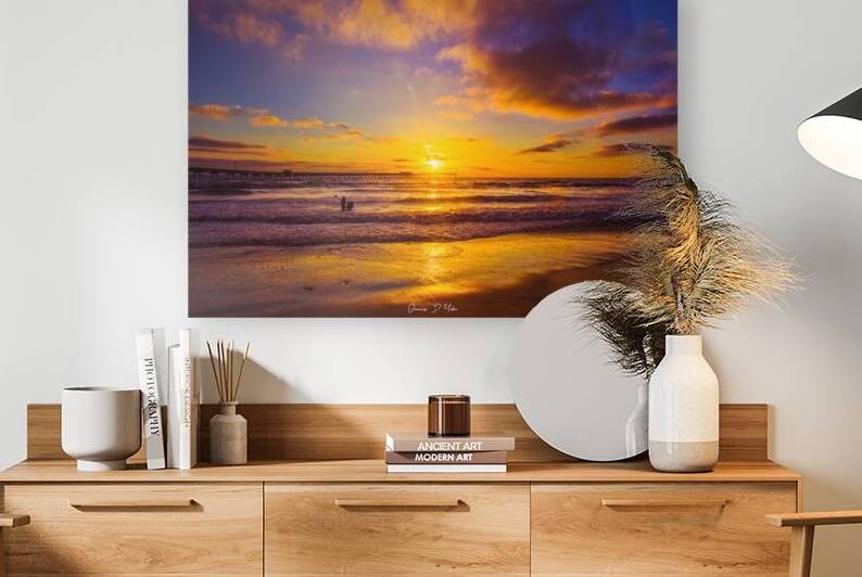 golden san diego sunset by James Yoke