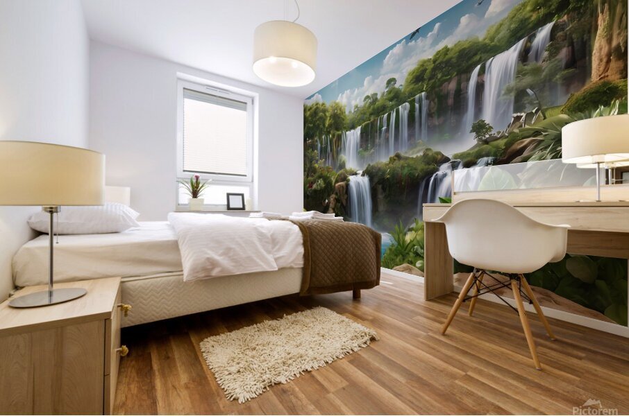 conserve water Mural print