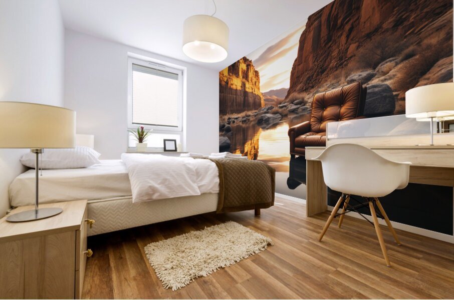 Sitn Here Mural print