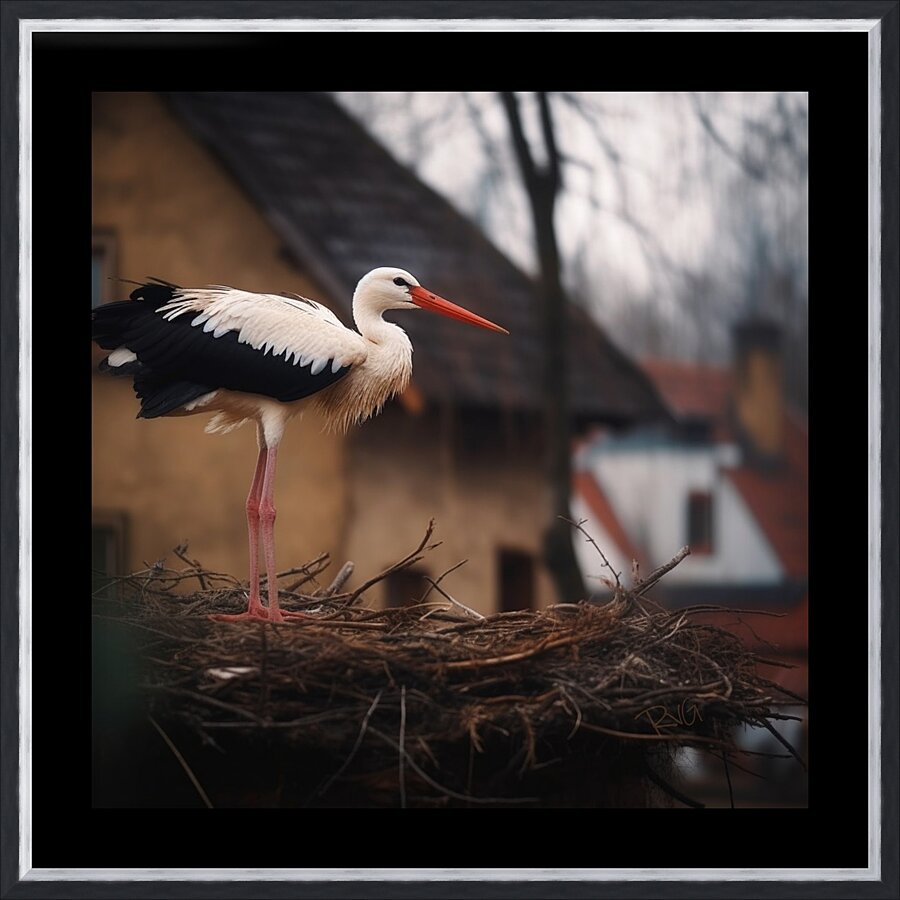 TheGuardian Picture Frame print