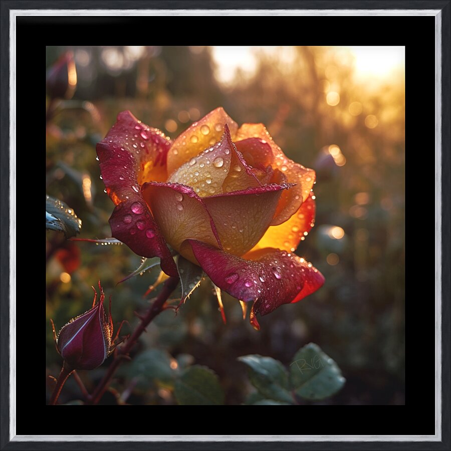Rose Picture Frame print