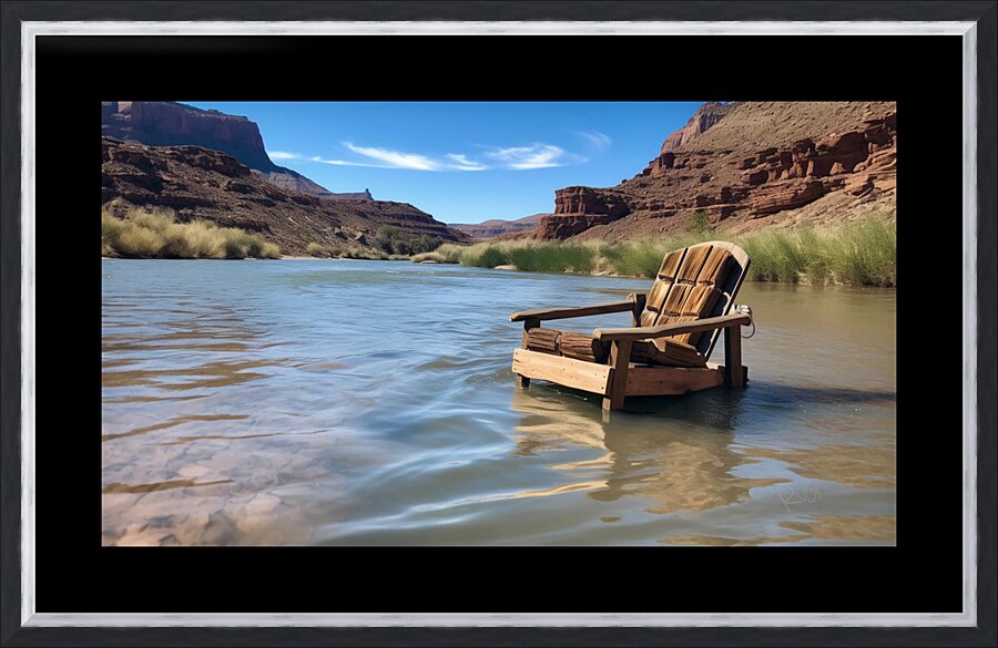 Just Sitn Here Picture Frame print