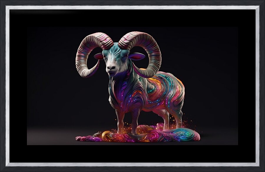 RamBow Picture Frame print