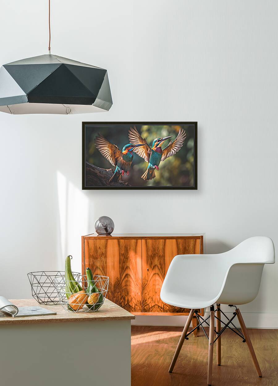 Colorful Birds Reproduction