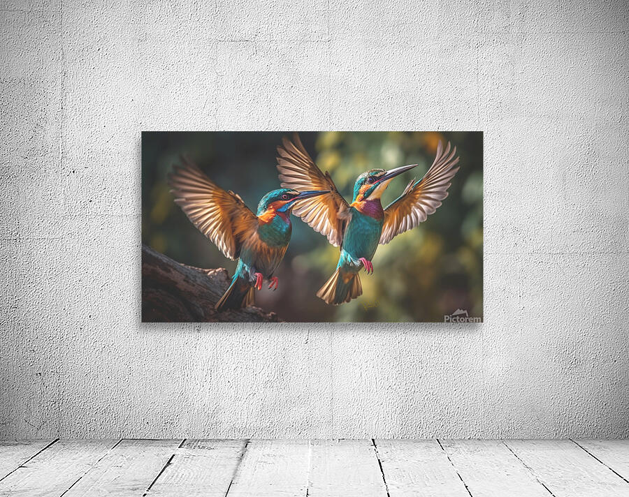 Colorful Birds Wall Preview