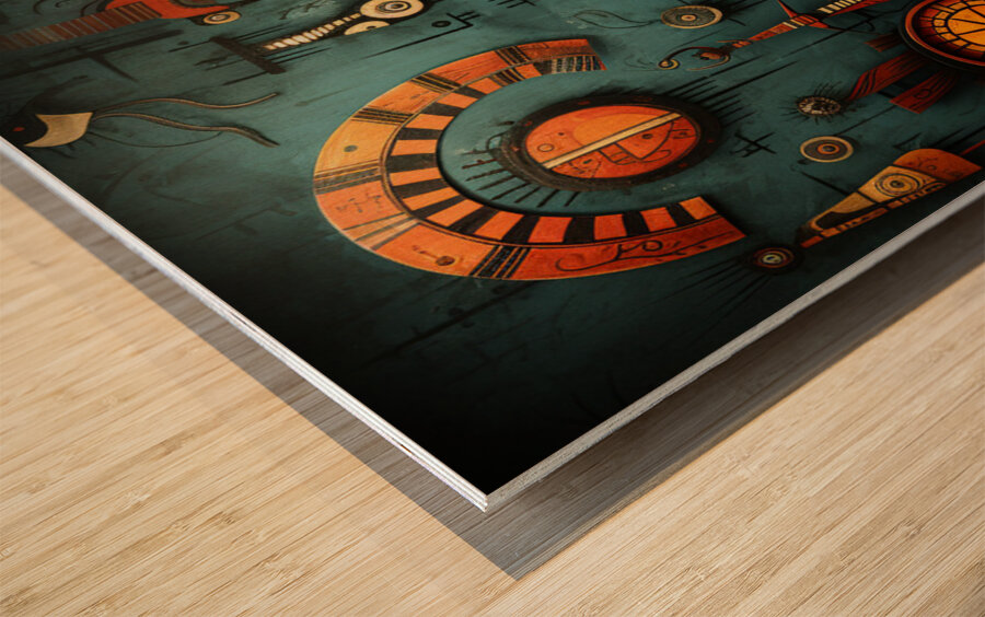 Stage Play 1 Wood print