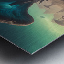 0 Illustrate an otherworldly alien landscape with Metal print