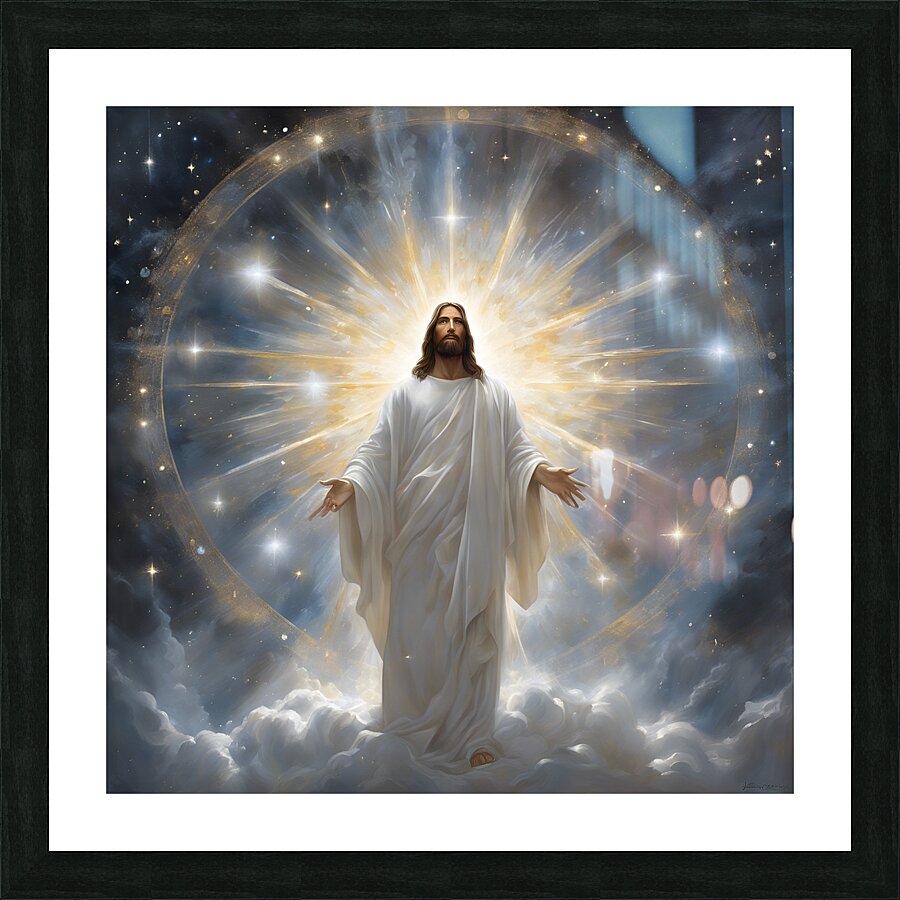 0 A mesmerizing portrayal of celestial beauty the Picture Frame print