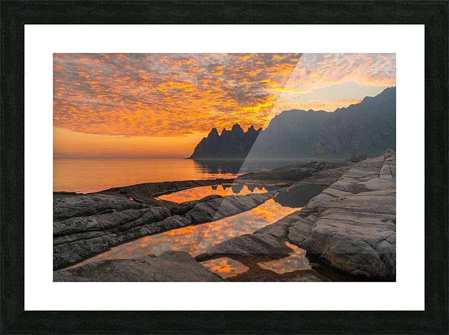 Arctic Fireball Picture Frame print