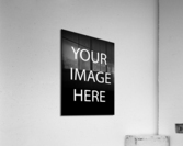 YOUR IMAGE HERE BLACK Acrylic Print