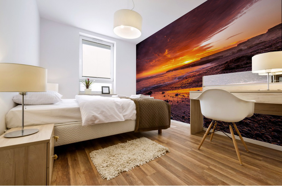 Dragon Sky Sunset  Mural print
