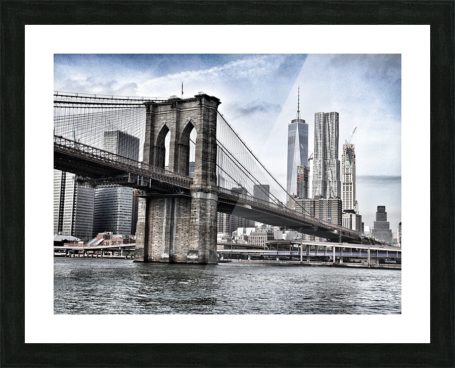 Leaving The City Picture Frame print