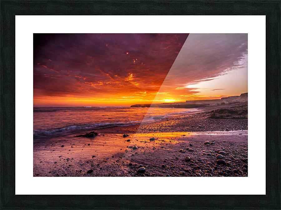 Dragon Sky Sunset  Picture Frame print