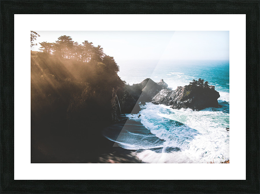 Big Sur Beach  Picture Frame print