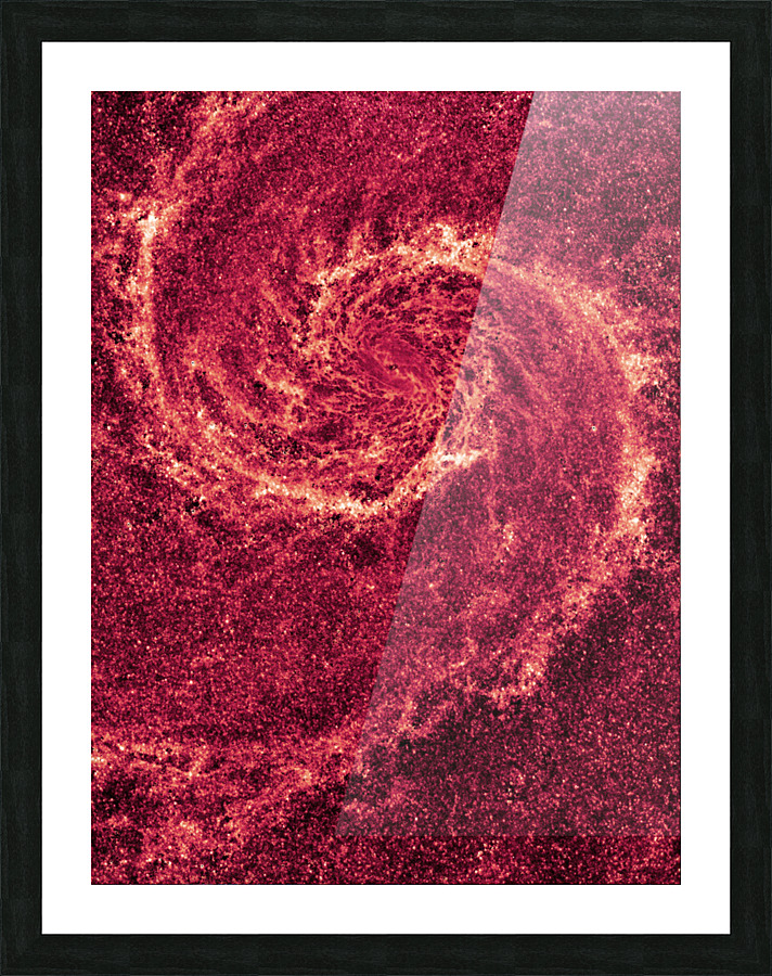 Galaxy Whirlpool  Picture Frame print