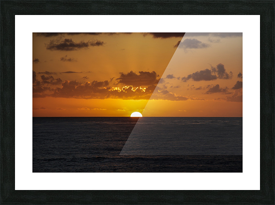 San Diego Sunset Picture Frame print