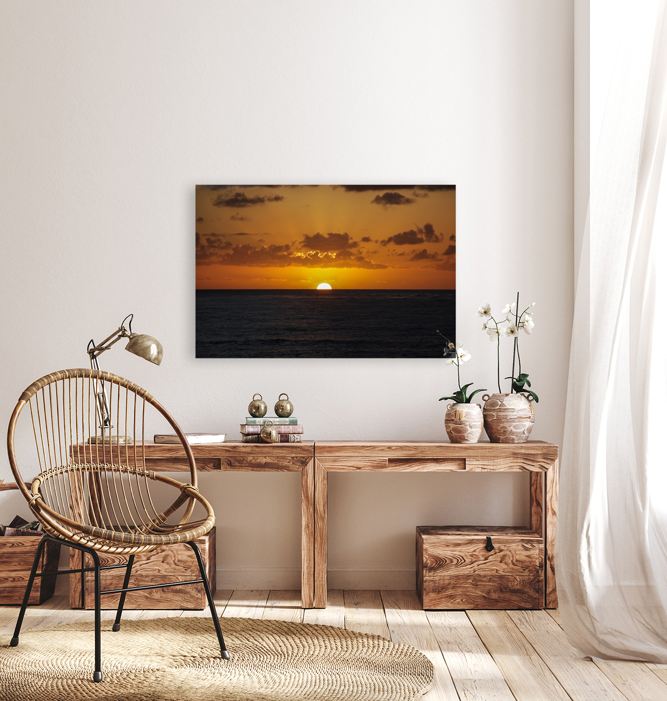 San Diego Sunset Reproduction
