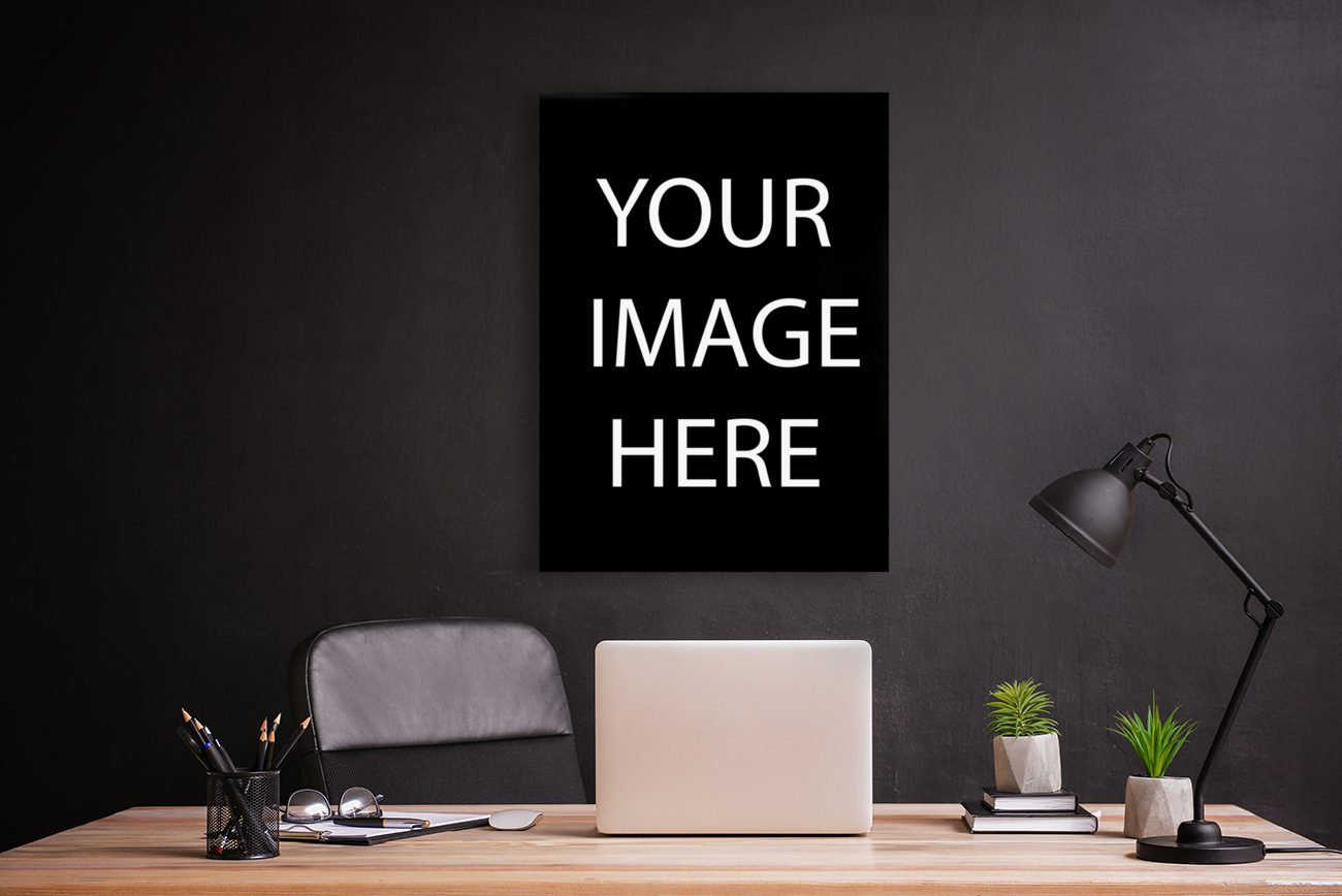 YOUR IMAGE HERE BLACK Reproduction
