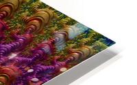 Fractal Ripple  HD Metal print