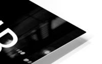YOUR IMAGE HERE BLACK HD Metal print